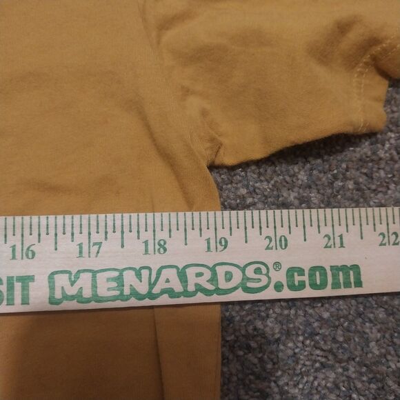 Coca-Cola Graphic T-Shirt Mens Large Gold Yellow Drink ESTD 1886 Bottle Tee - Picture 6 of 7